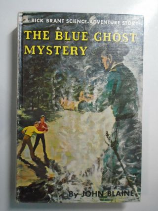 Rick Brant 15,  The Blue Ghost Mystery,  John Blaine,  Early Picture Cover,  1960s