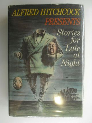 Alfred Hitchcock Presents Stories For Late At Night,  Dj,  3rd Printing,  1960s