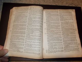 1755 King James Bible - Old Testament - Genesis - Job Complete - Baskett - w/Title 4