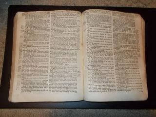 1755 King James Bible - Old Testament - Genesis - Job Complete - Baskett - w/Title 6
