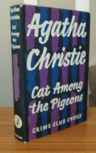 Agatha Christie - Cat Among The Pigeons - First Edition In Dustjacket 1959