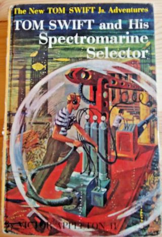 Tom Swift & His Spectromarine Selector 15 Vtg 1958 Hardback Victor Appleton Ii