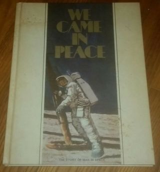 We Came In Peace The Story Of Man In Space Book Gulf Oil Gas Station Promo 1969