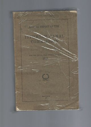 Panama Canal Zone Isthmian Canal Commission 1912 Annual Report (jon)