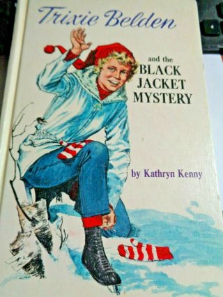 Trixie Belden And The Black Jacket Mystery (8) Kathryn Kenny Hardback 1967