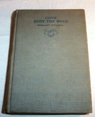1936 Gone With The Wind The South In Civil War Margaret Mitchell Scarlet O 
