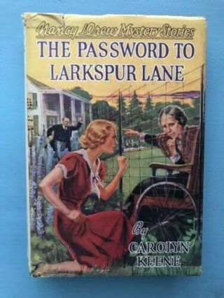 Nancy Drew,  The Password To Larkspur Lane 10,  1942 Wartime Notice