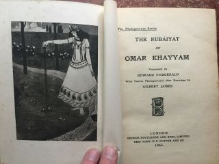 1904 The Rubaiyat Of Omar Khayyam By Edward Fitzgerald - 12 Leaves Of Plate
