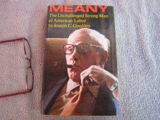George Meany Signed Afl Cio American Labor Movement Union Autograph 1972
