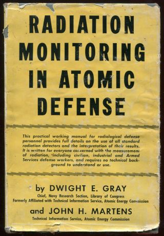 1951 Cold War Radiation Monitoring In Atomic Defense Atom Bomb