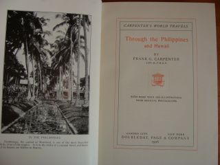Old TRAVEL THROUGH PHILIPPINES / HAWAII Book MANILA MINE FARM SUGAR INDUSTRY, 2