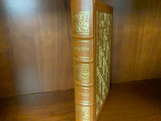 Easton Press - Walden By Thoreau - 100 Greatest Ever Written Books - Vg,