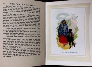 THE WATER BABIES By Kingsley/Theaker Vintage Hardcover Book 16 Colour Plates 5