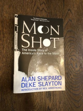 Astronaut Alan Shepard Signed 1st Moon Shot 1st American In Space Moonwalker