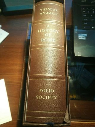 Folio Books: A History Of Rome By Theodor Mommsen 2006 With Slipcase And In Good