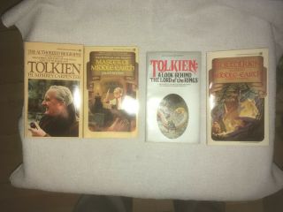 Tolkien The Man And His Myth 4 Volume Set In Slipcase Fantasy Biography Essays