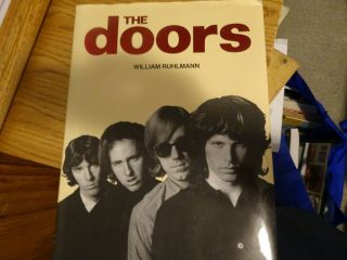 The Doors Ruhlmann 1991 Rare Rock Photo Book With Waiting For The Sun Poster