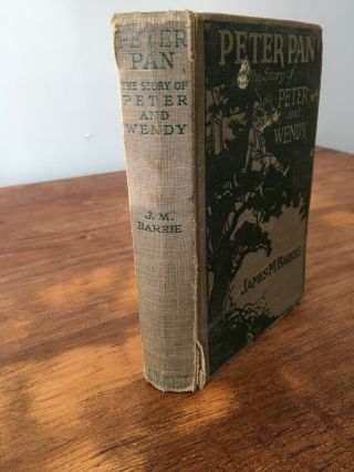 Vintage PETER PAN The Story of Peter and Wendy - JM Barrie - 1911 - Photoplay Ed 2