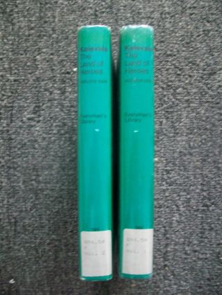 Kalevala - The Land Of Heroes.  2 Vol.  set.  Everyman ' s Library.  Ex library copies 3