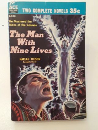 The Man With Nine Lives/a Touch Of Infinity (harlan Ellison/1st Us/pbo)