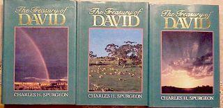 (3) Volumes - Charles Spurgeon - " The Treasury Of David - The Book Of Psalms " - Nr
