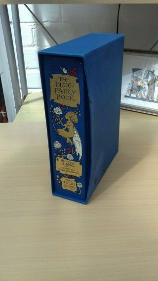 Folio Edition The Blue Fairy Book Hardback Slipcase Andrew Lang 2003 2nd Print