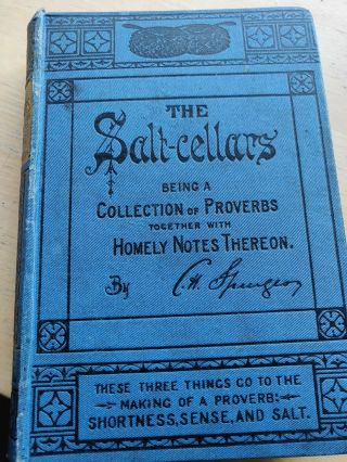 C.  H.  Spurgeon.  The Salt - cellars.  Old. 3