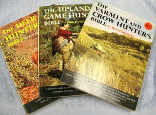 Vintage Hunting Books Deer Upland Game Varmint And Crow Hunting Bibles Set