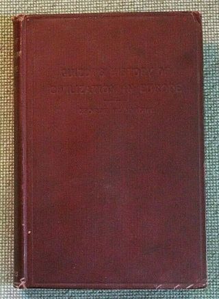 History Of Civilization In Europe.  Roman Empire To French Revolution Guizot 1896