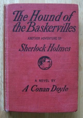 The Hound Of The Baskervilles,  Sherlock Holmes,  Conan Doyle,  Vintage,  Hb Cloth