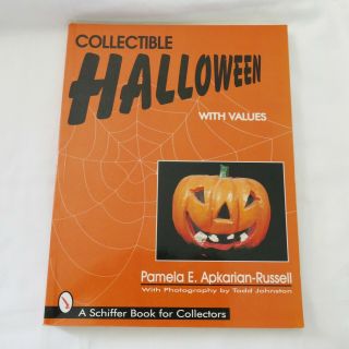 Collectible Halloween With Values By Apkarian - Russel Reference Book Like