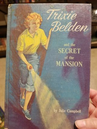 Trixie Belden And The Secret Of The Mansion By Julie Campbell Vintage Book 1965