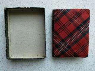 Scott ' s Lady of The Lake Thistle Library 1920s Illustrated Miniature Tartan Book 2