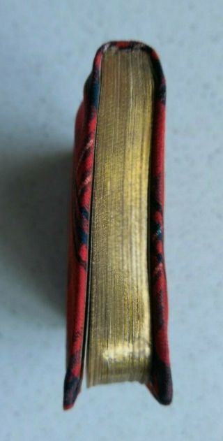Scott ' s Lady of The Lake Thistle Library 1920s Illustrated Miniature Tartan Book 5