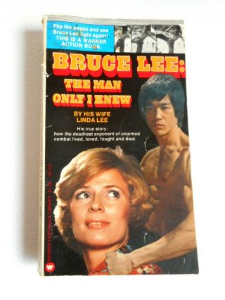 1975 Bruce Lee 1st Print Man I Knew Wife Linda Jeet Kune Do Martial Arts Photos