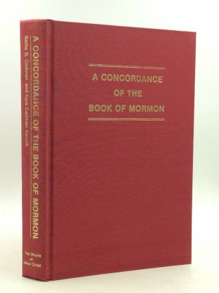 A Concordance Of The Book Of Mormon By Sadie B Cadman & Sara Cadman Vancik - 1986