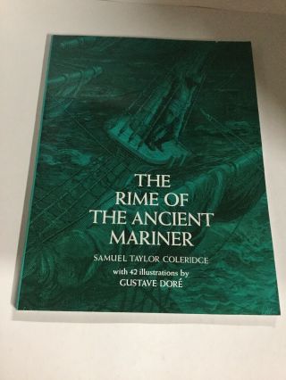 The Rime Of The Ancient Mariner Samuel Taylor Coleridge Illustrate Oversized B12