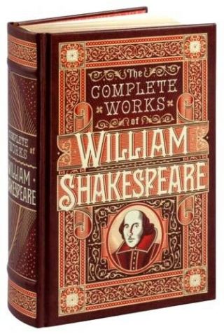 The Complete Of William Shakespeare Leather Bound Collectible