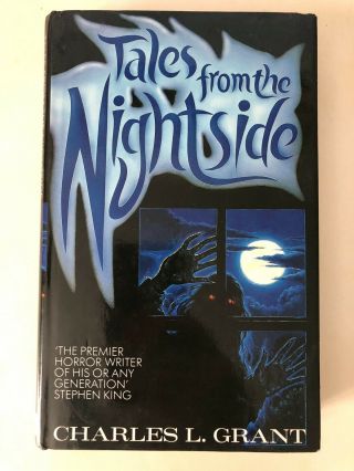 Charles L.  Grant - Tales From The Nightside - Signed 1st Uk Edition - Macdonald