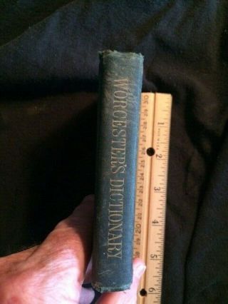 A Pocket Dictionary Of The English Language (worcester 