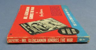 1940s MR GLENCANNON IGNORES THE WAR Armed Services Edition O - 8 John R.  Tunis 2