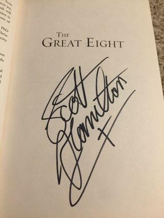 The Great Eight : How To Be Happy By Scott Hamilton - Signed With