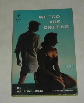 Unread 1958 Berkley Books We Too Are Drifting Sleaze Pb Book Photo Cover Lesbian