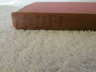 Vintage When We Were Very Young by A A Milne - 1925 Hardcover 2