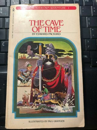 The Cave Of Time By Edward Packard First Printing [choose Your Own Adventure 1]