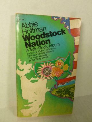 1971 Pb Woodstock Nation A Talk Rock Album Abbie Hoffman P788
