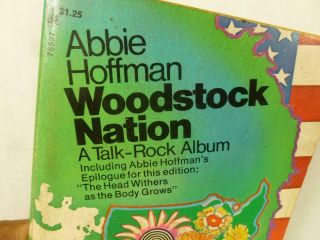 1971 PB Woodstock Nation a Talk Rock Album Abbie Hoffman P788 2