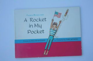 A Rocket In My Pocket By Carl Withers,  William Wiesner 1948 Scholastic