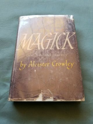 Aleister Crowley Magick In Theory And Practice Castle Books Vintage