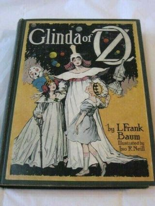 1920 - L.  Frank Baum - " Glinda Of Oz " - Illustrated By John R Neill